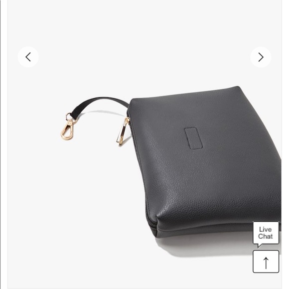 Faux Leather Tote Bag & Clutch Set - Picture 2 of 2